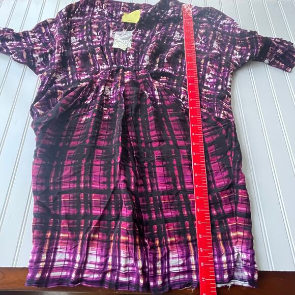 NEW! Anthropologie Maeve Cocoon Dolman Sleeves Draped Dress Size S - Picture 11 of 13